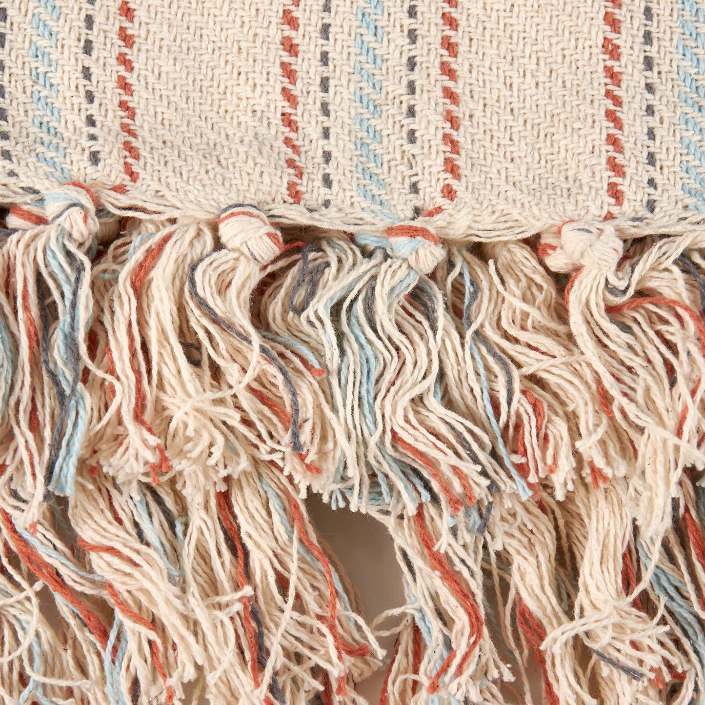 Ticking Stripe Throw