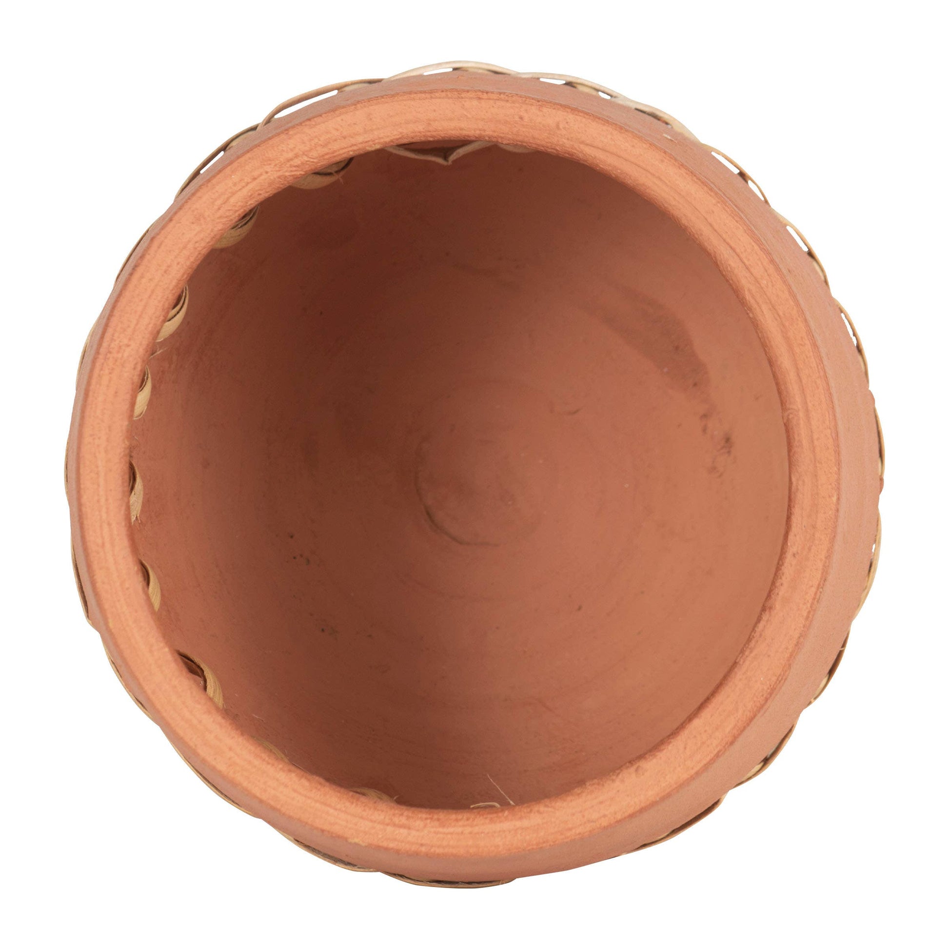 Mesa Terracotta Weave Planter