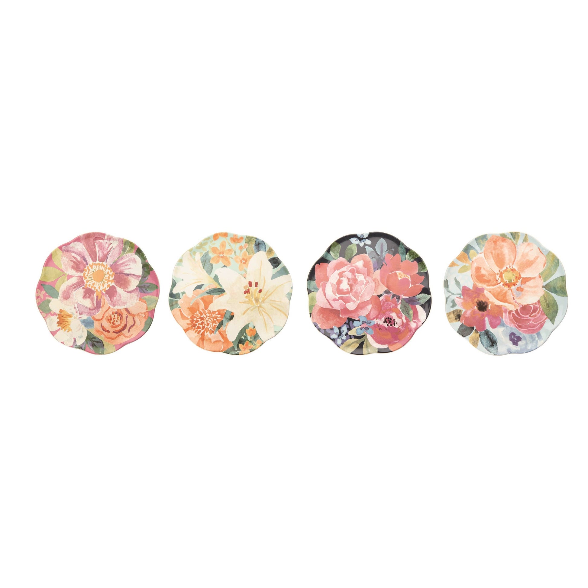 Floral Boutique Plates