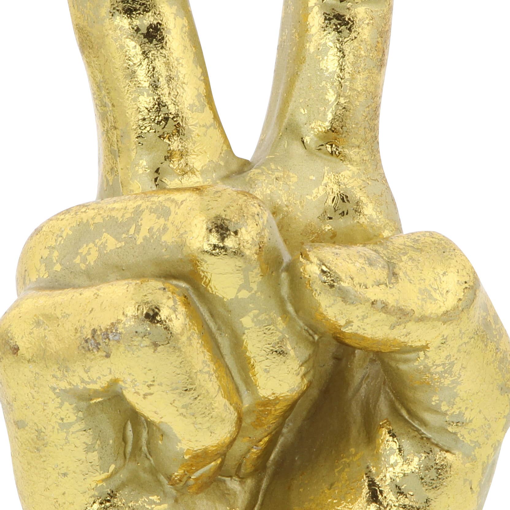 Traditional Gold Polystone Sculpture