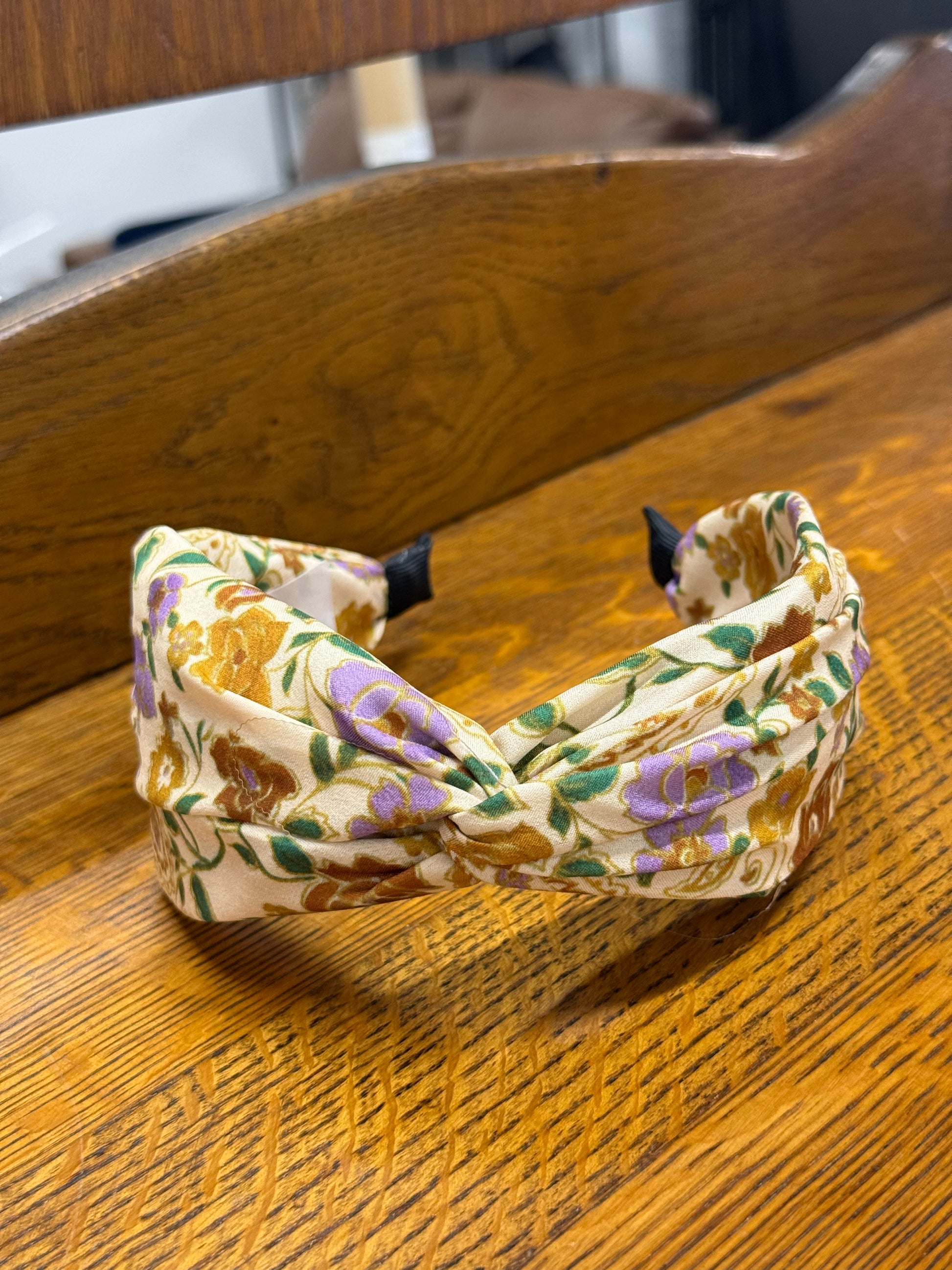 Vintage floral headband
