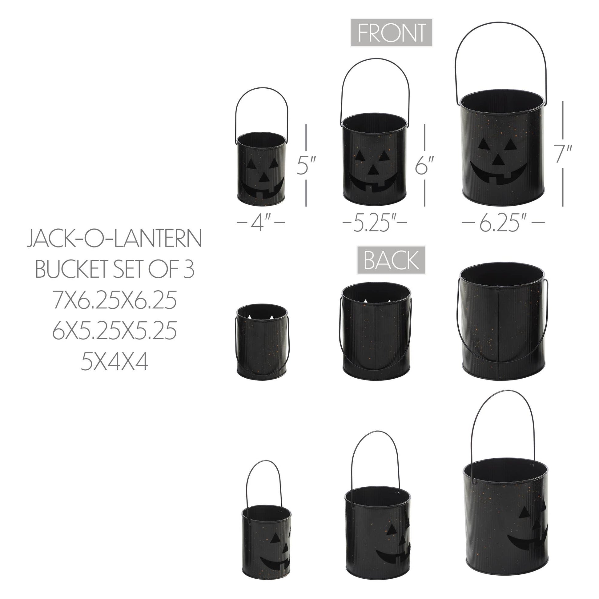 Jack-O-Lantern Bucket