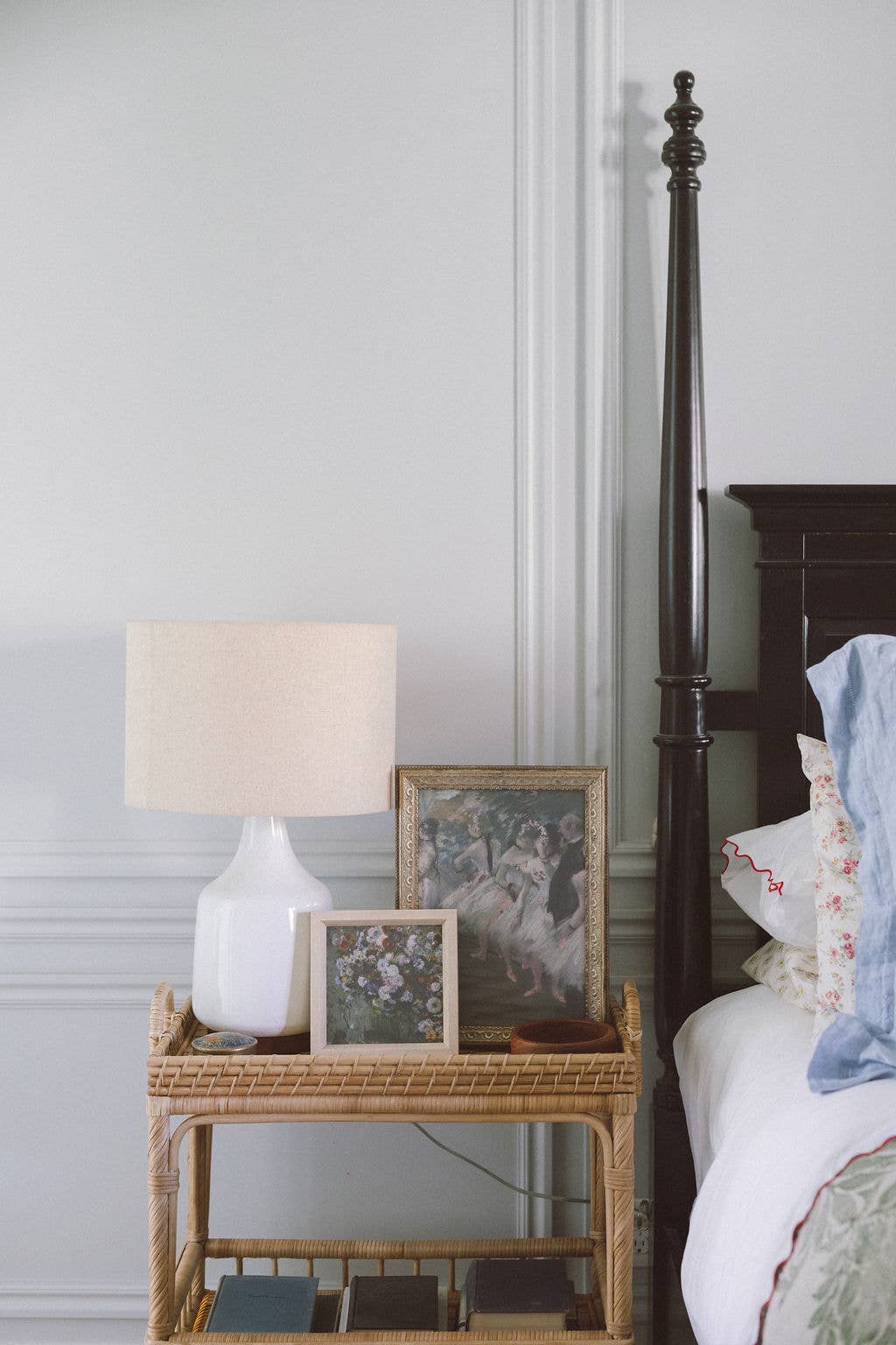 Bright Bouquet Framed Antique Art