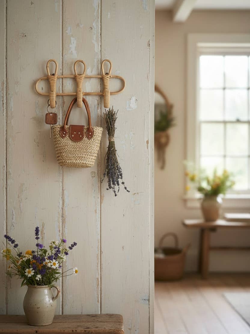 Rattan Wall Hanging Hooks