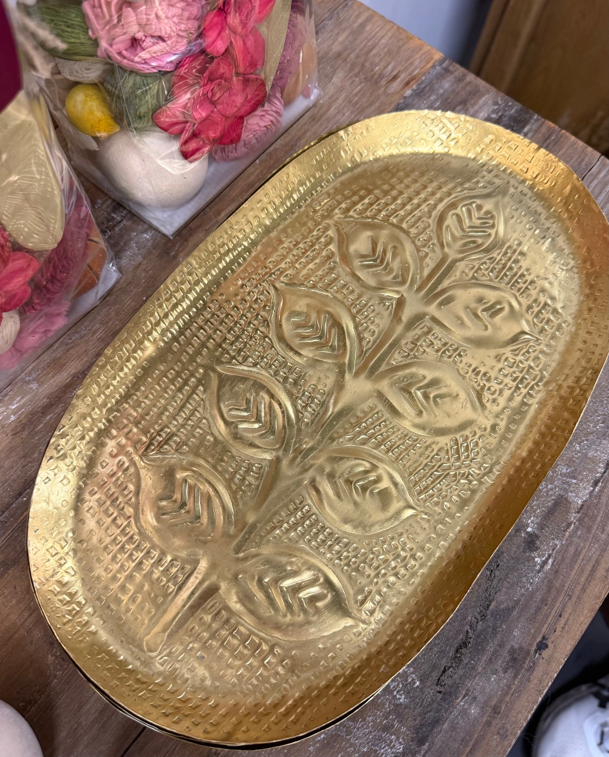 Gold Leaf Tray