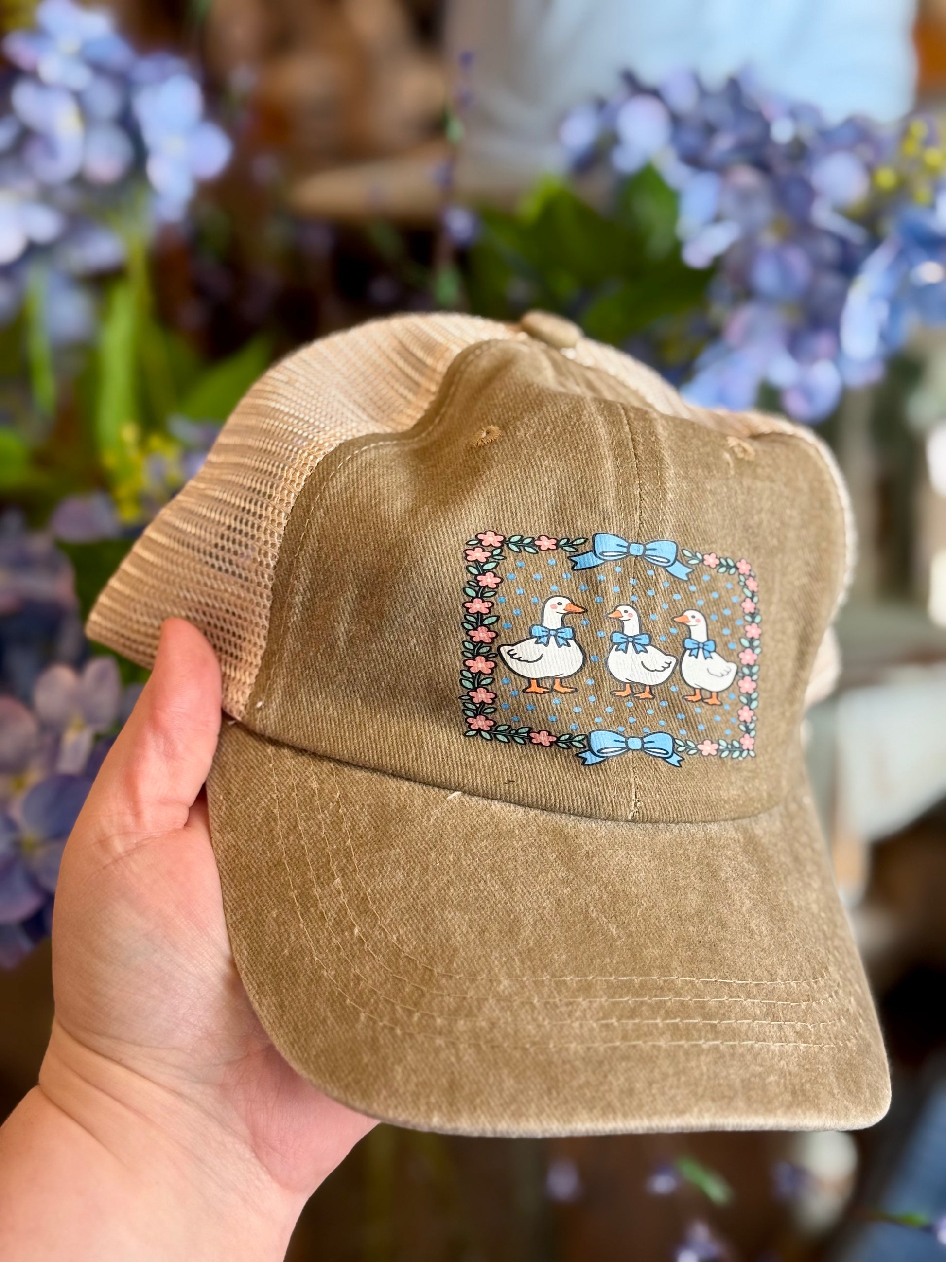 Vintage Geese Trucker Hat