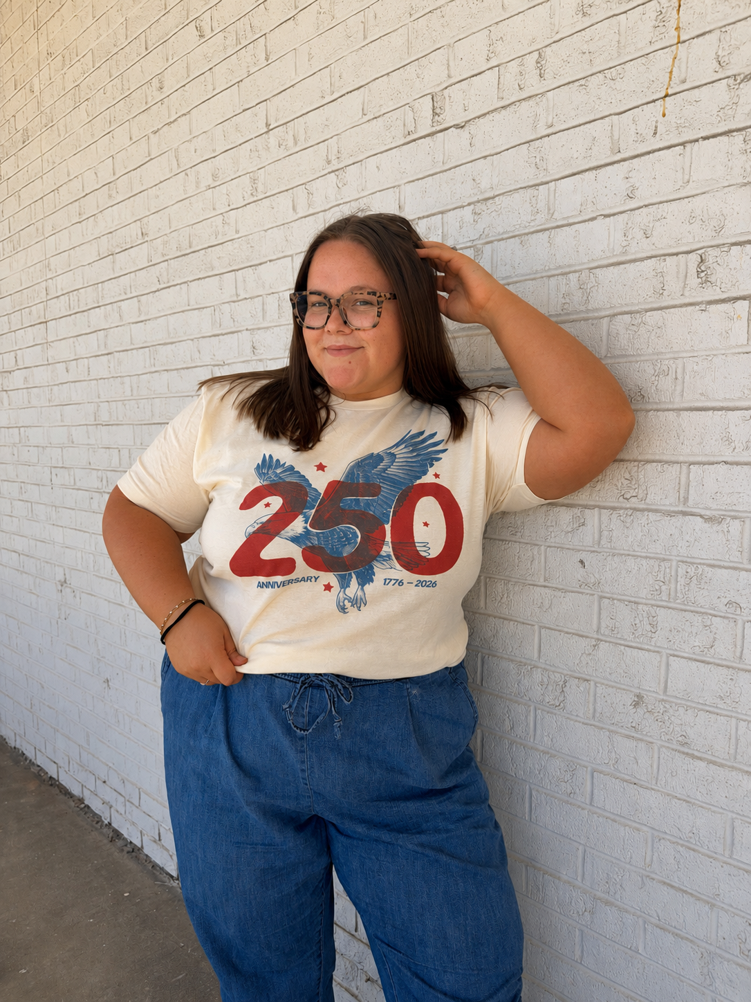 250 USA Anniversary Eagle Tee