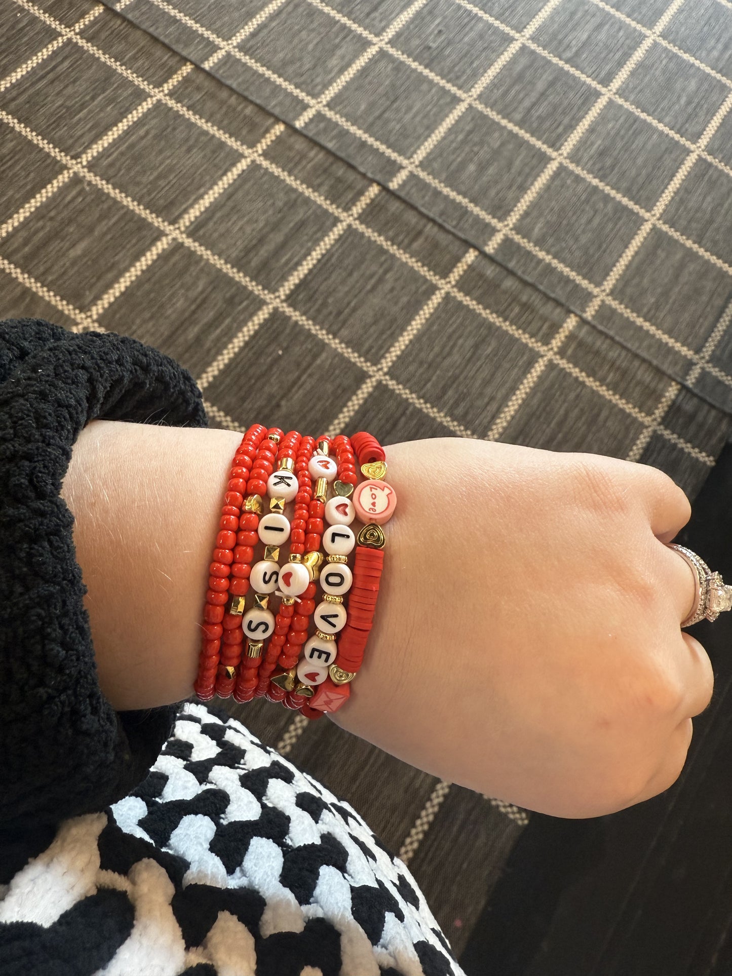 Valentine Bracelet Stack