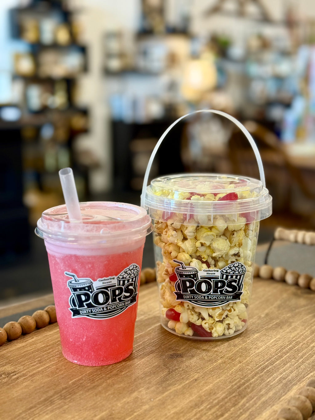 Valentine Dirty Soda & Popcorn