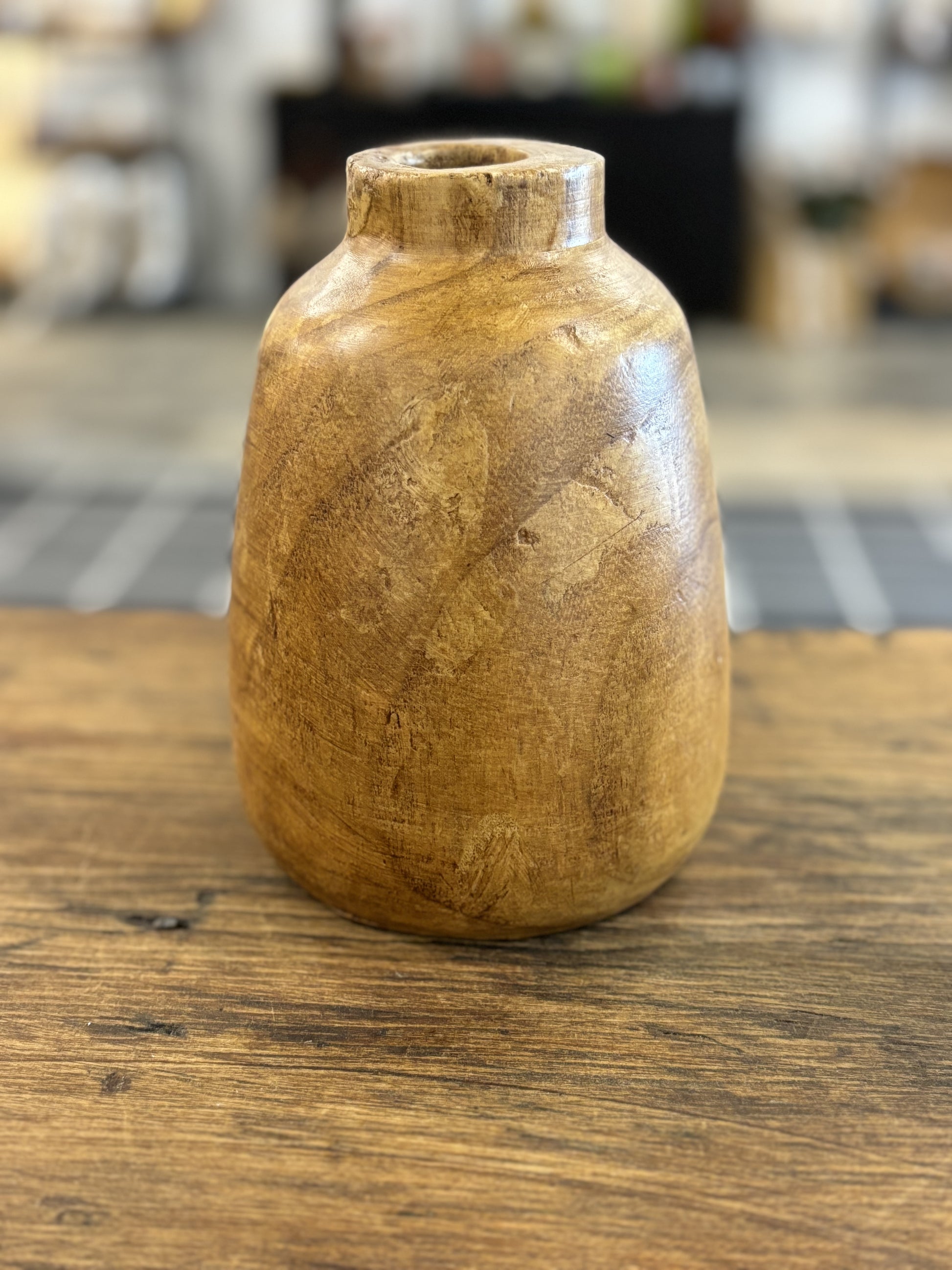 Wooden Vase
