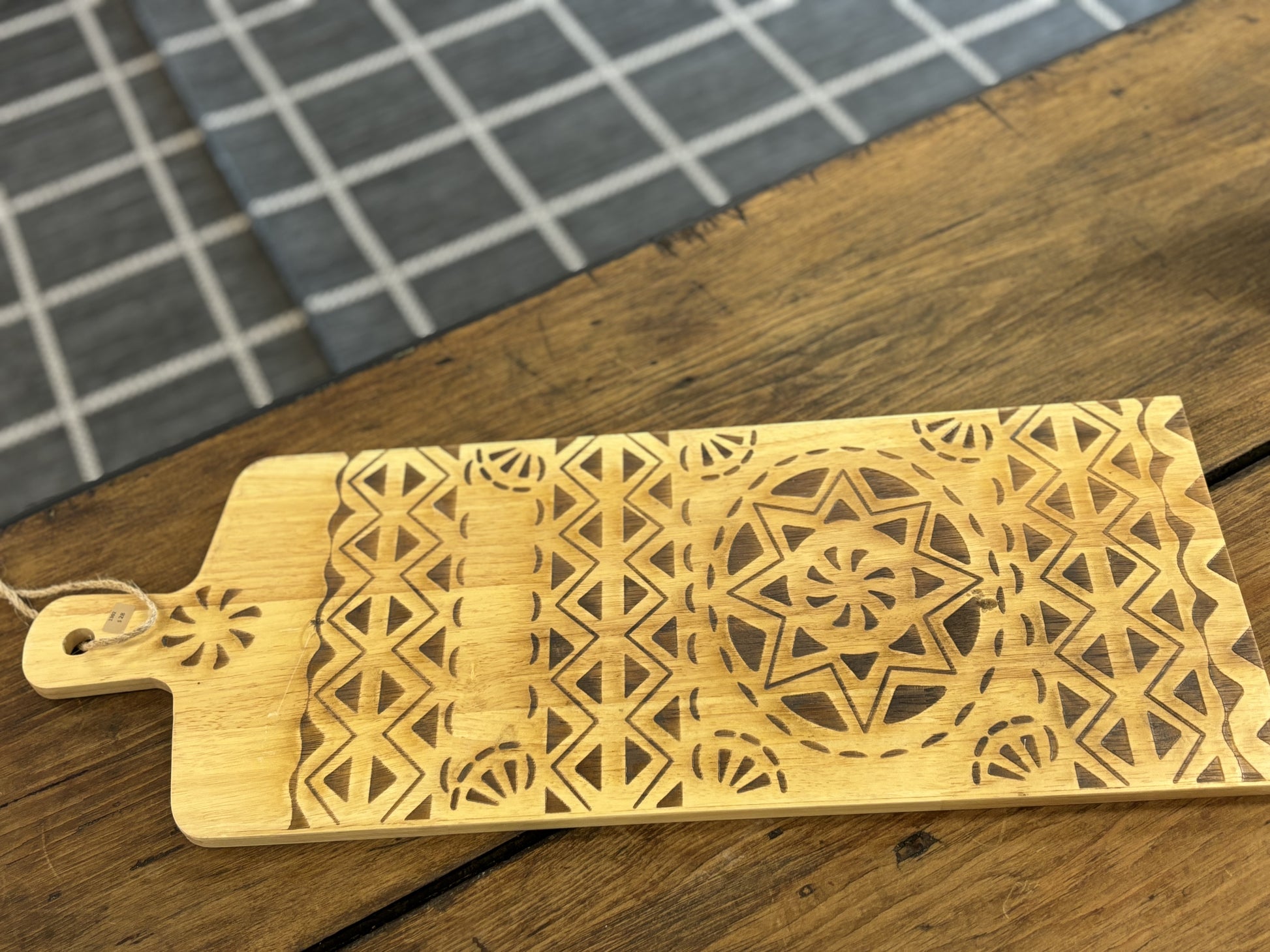 Carved Charcuterie Board