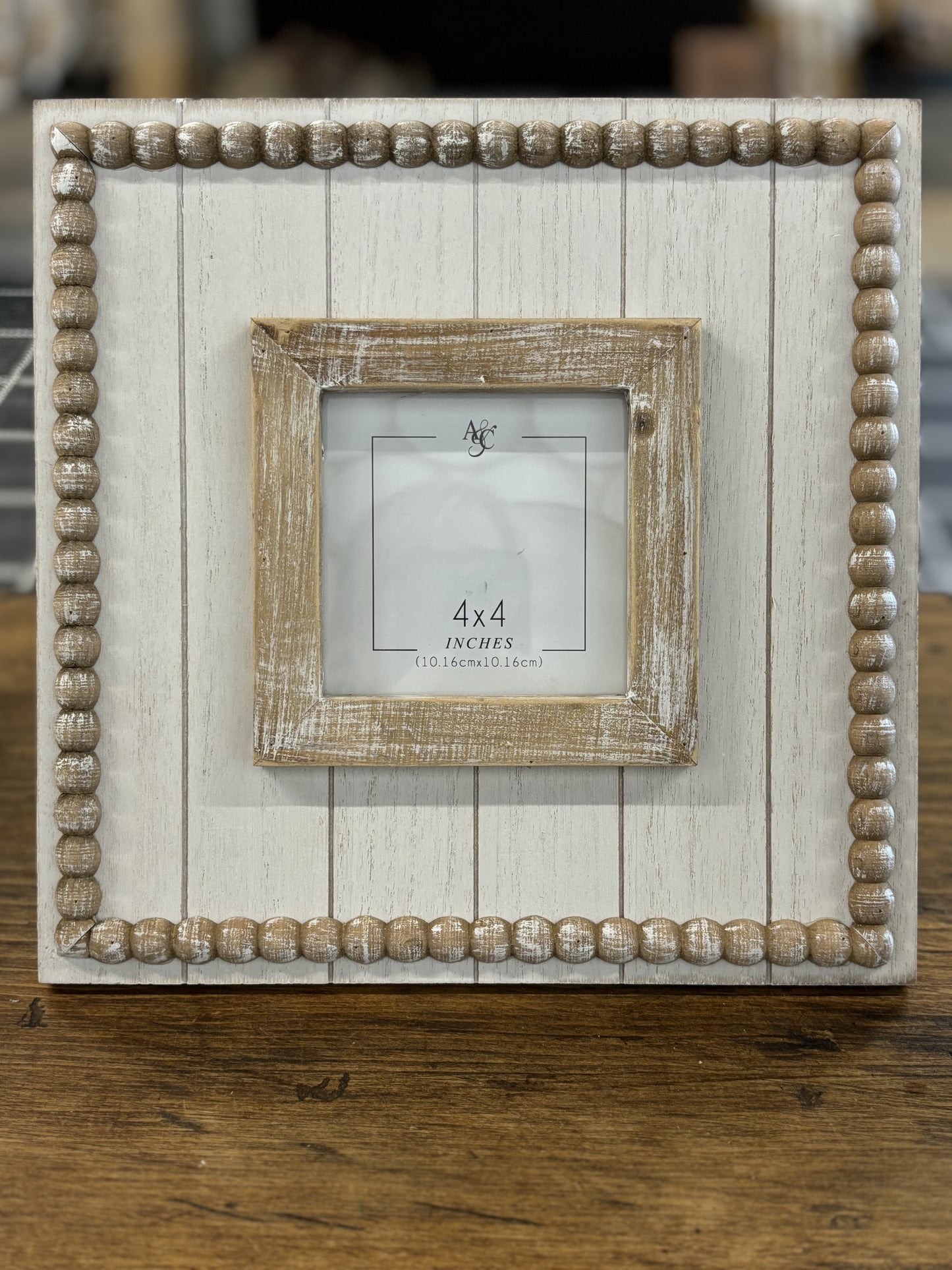 Beaded 4x4 Frame