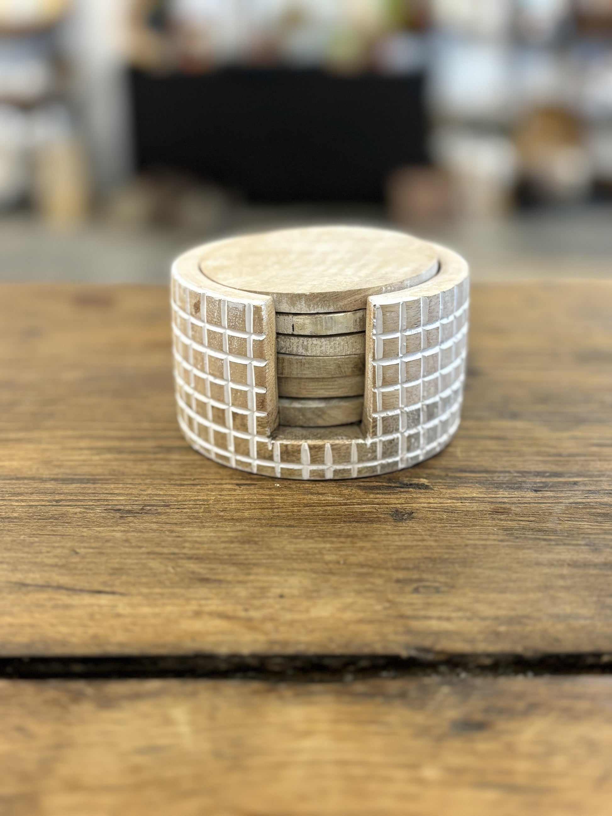 White Washed Coasters