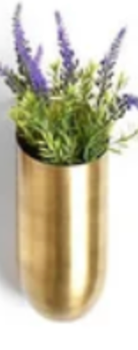 Brass Hanging Vases