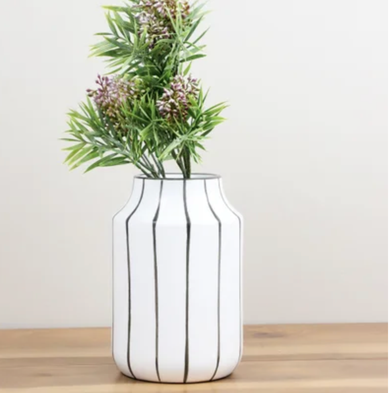Wide Stripe Vase