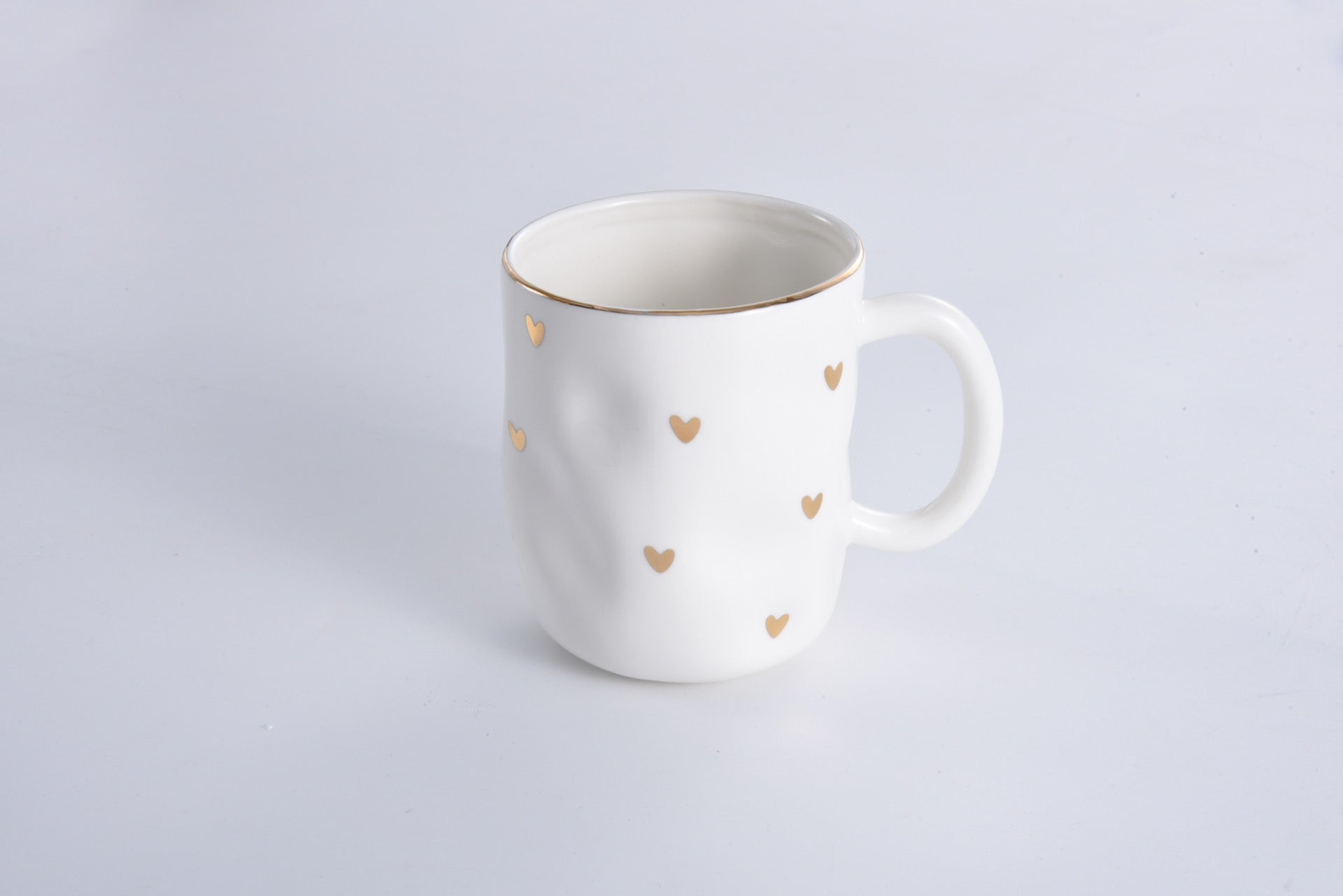 White Heart Mug
