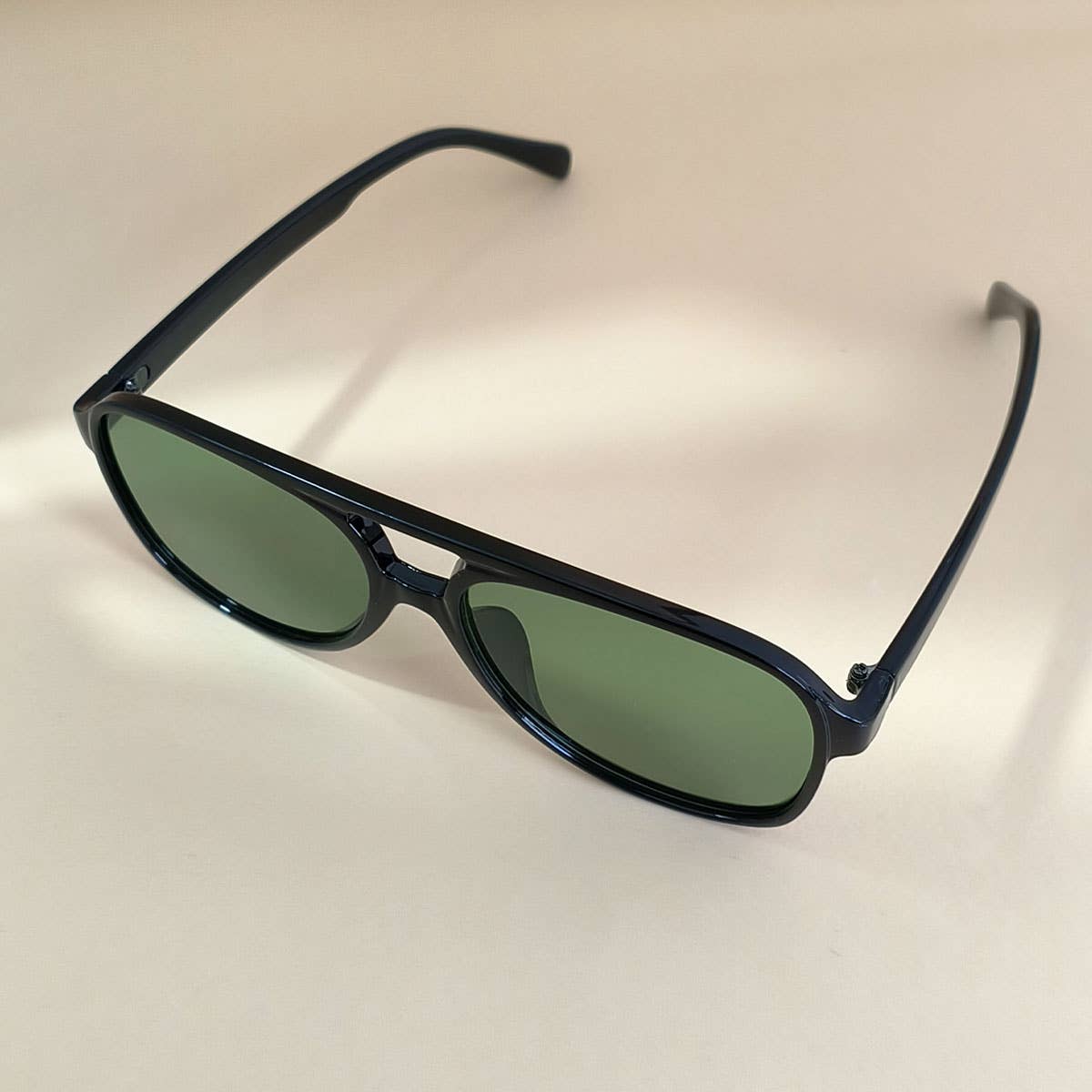 Vintage Double Bridge Aviator Sunglasses_CWASG0113