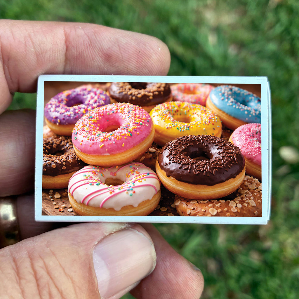 Matches • Donut Matchboxes• Home Decor for Candles & Incense