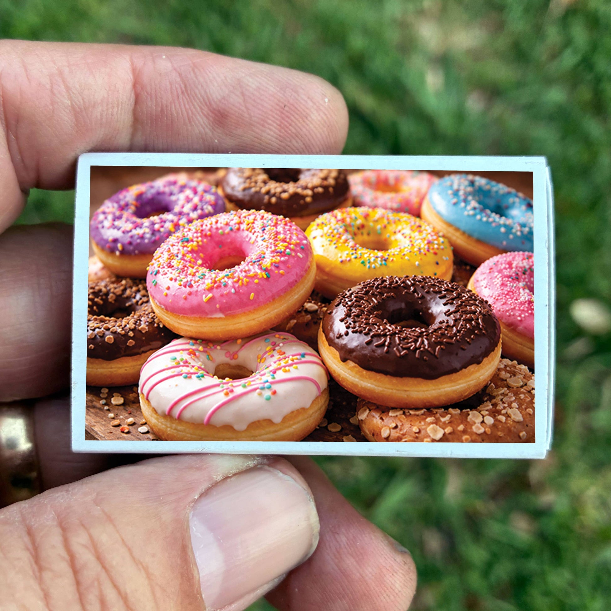 Matches • Donut Matchboxes• Home Decor for Candles & Incense