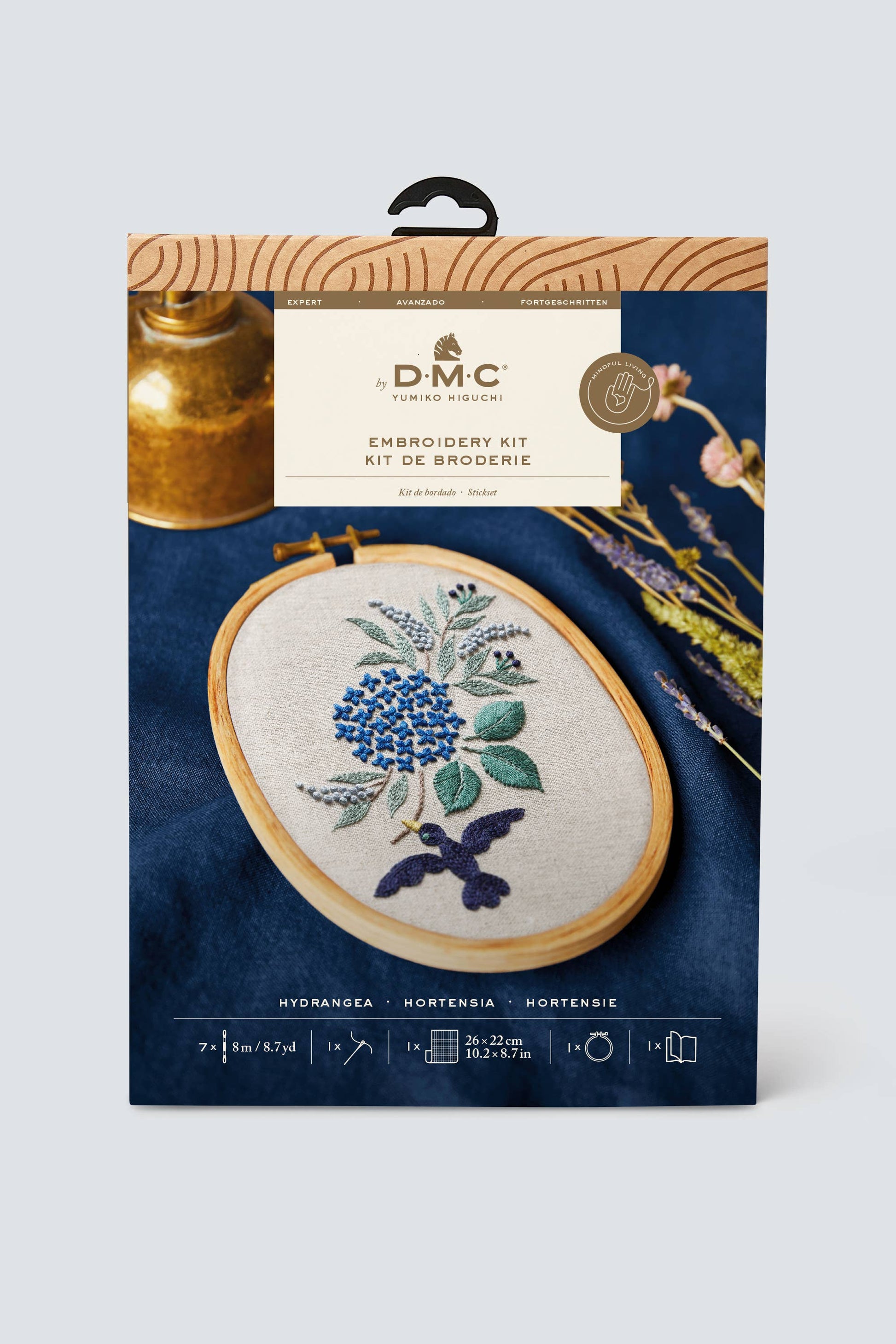DMC Designer Embroidery Kit - Hydrangea, TB190/78S