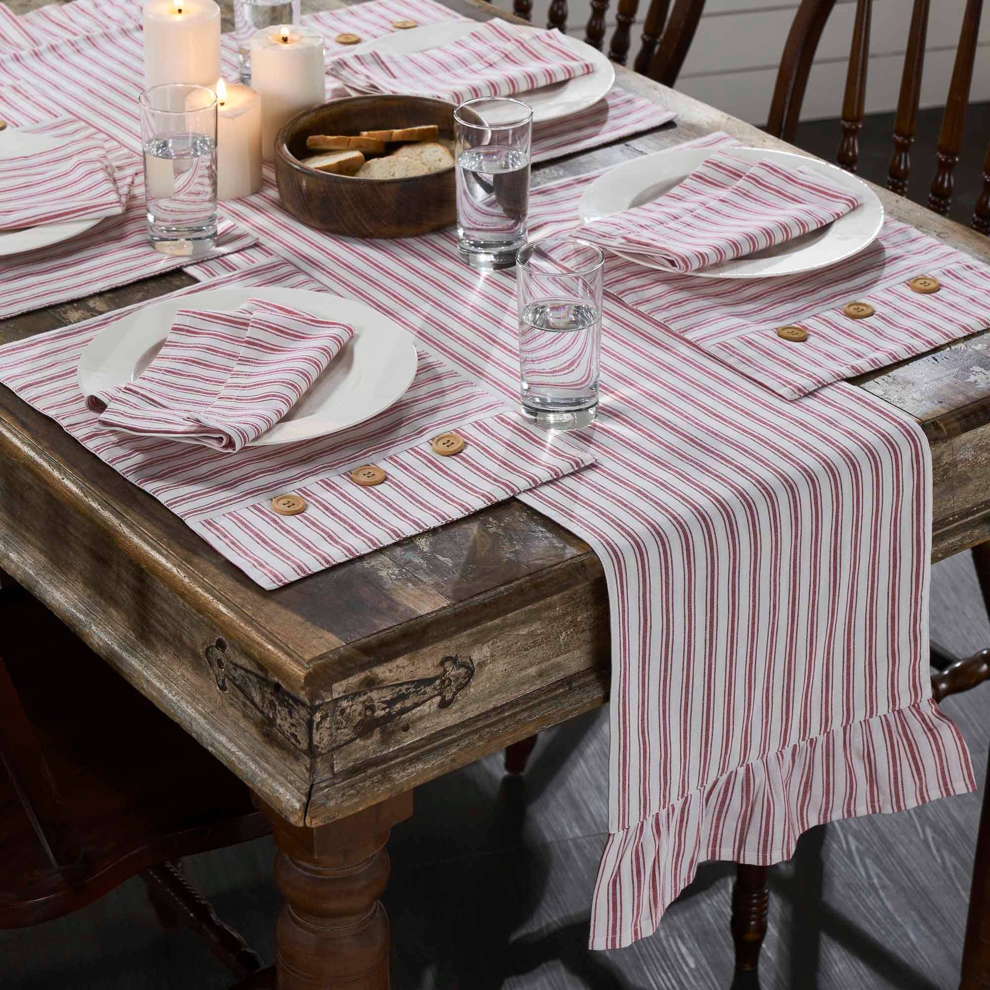 Timeless Ticking Red Runner