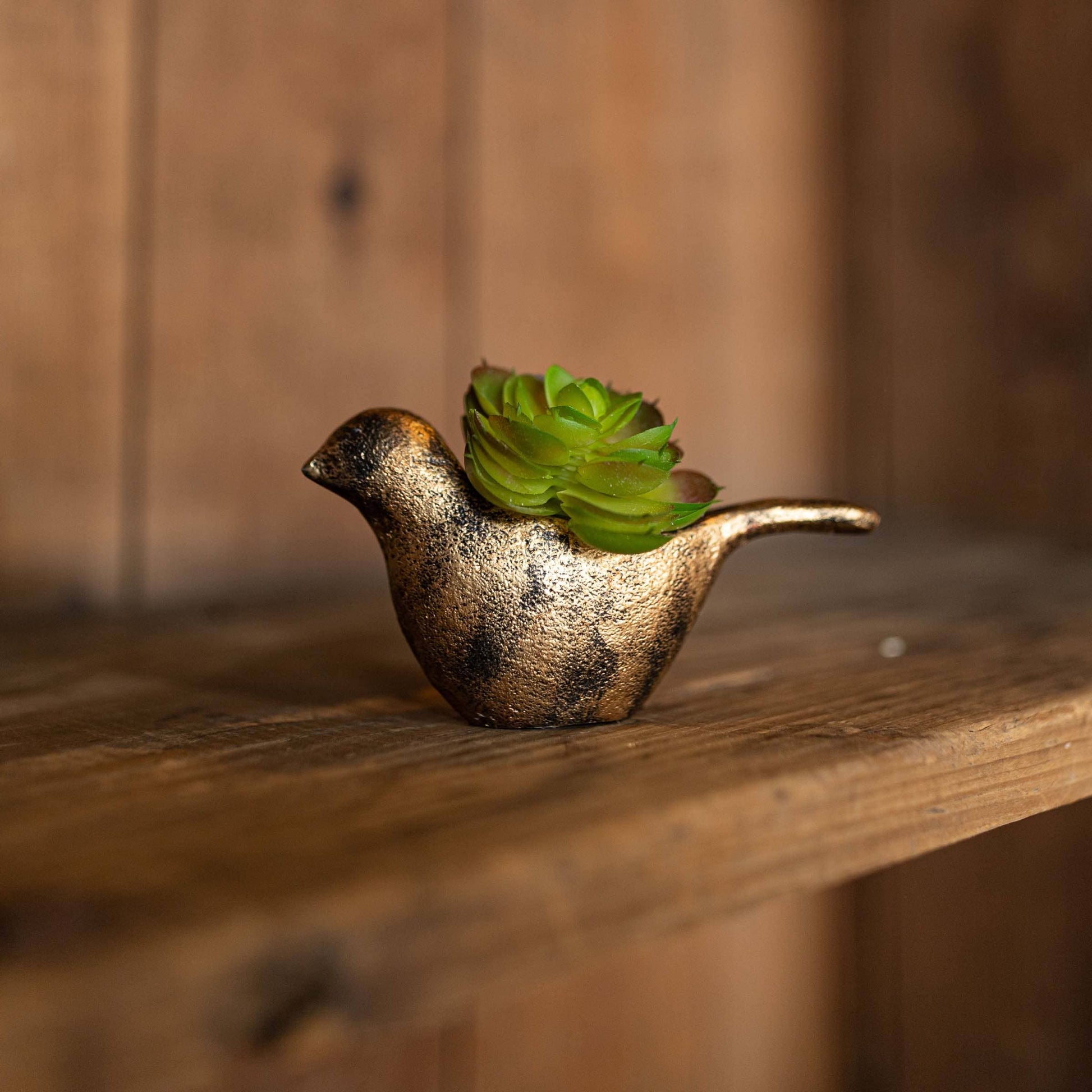 Brass Rustic Bird Mini