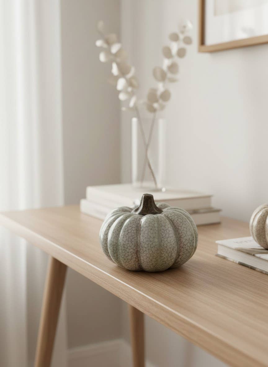 Vintage Pumpkin 5x5x4in