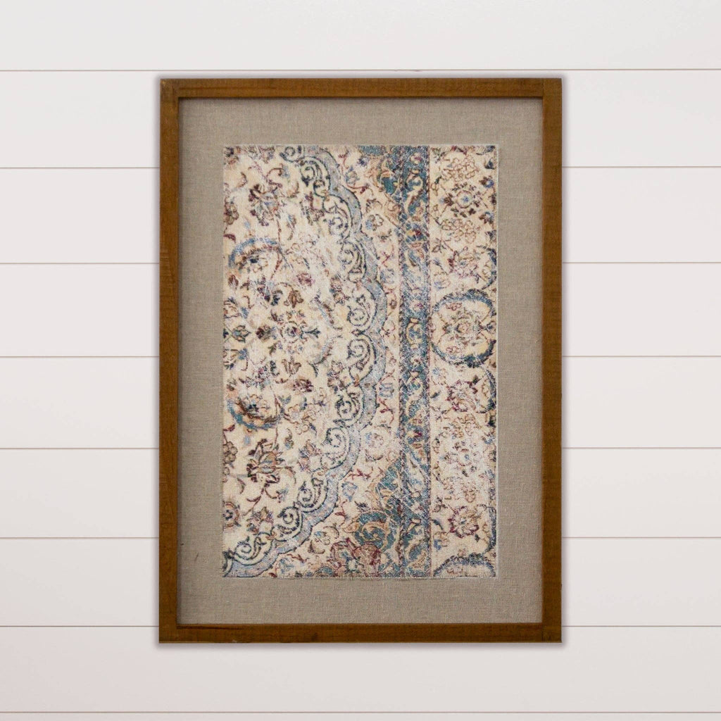Antiqued Blue Art