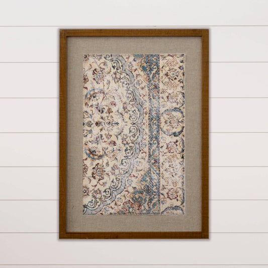 Antiqued Blue Art