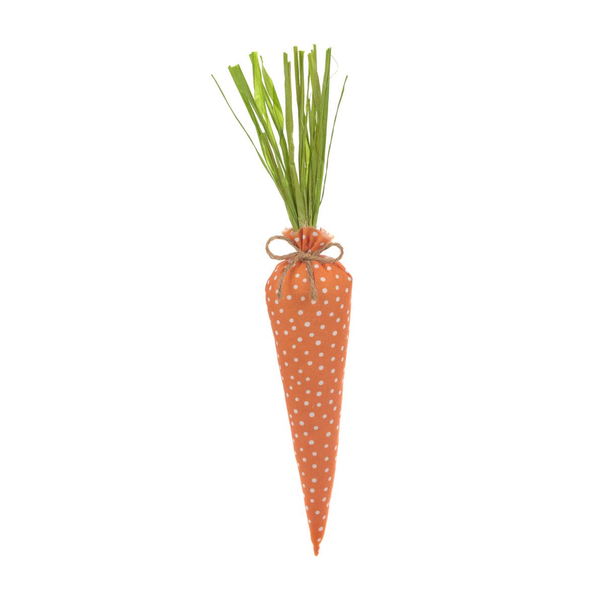 Orange Dotted Fabric Carrot