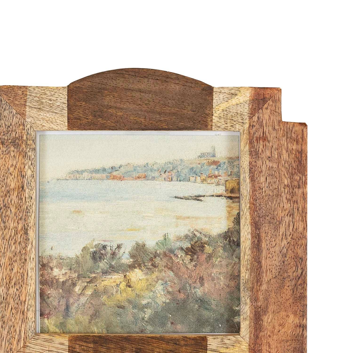 Pieced Wood Picture Frame