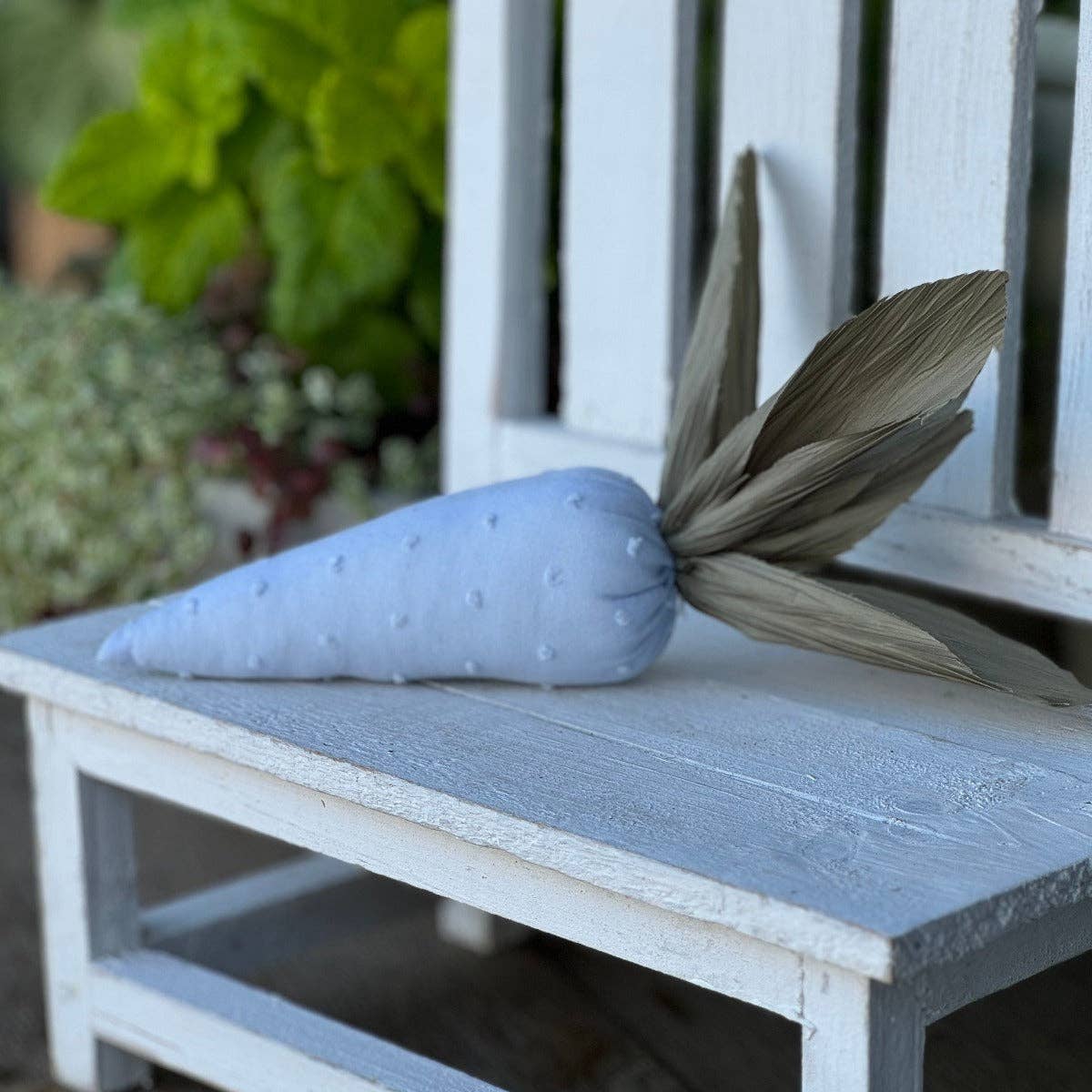 Lilac Dot Fabric Carrot