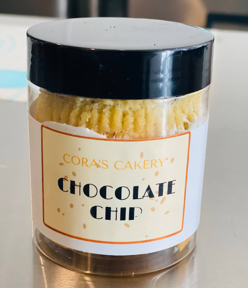 Chocolate Chip Cake Jar