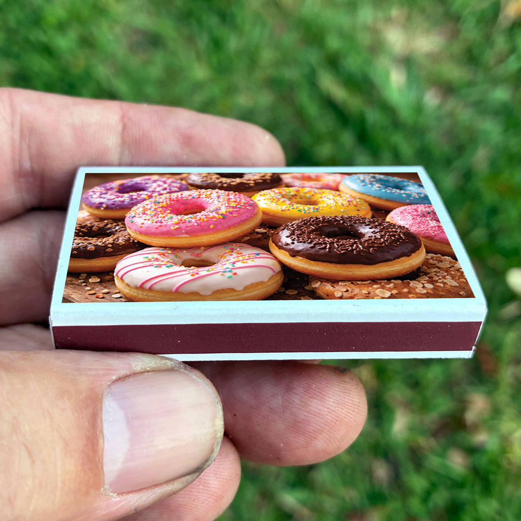 Matches • Donut Matchboxes• Home Decor for Candles & Incense