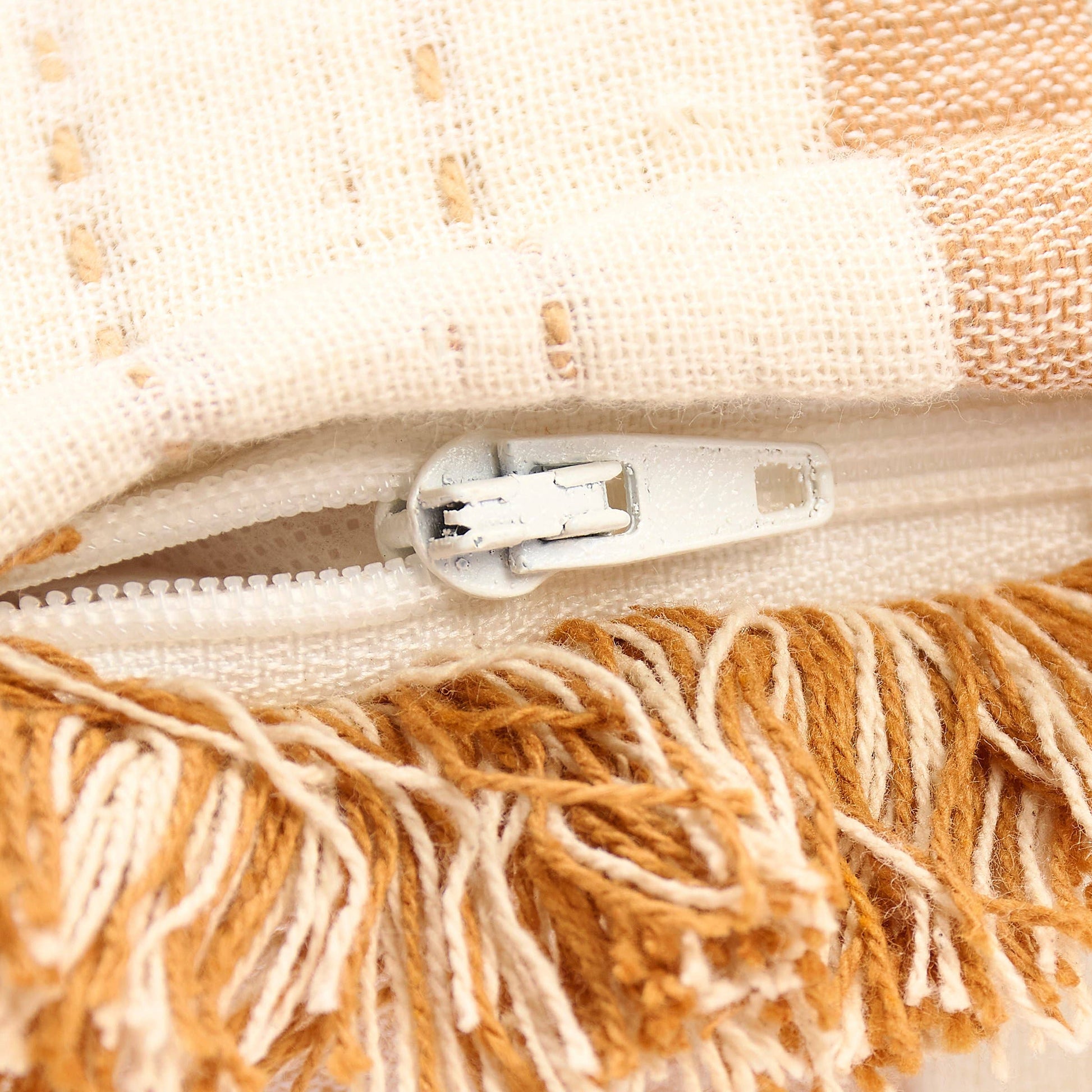 Striped Rust Pillow