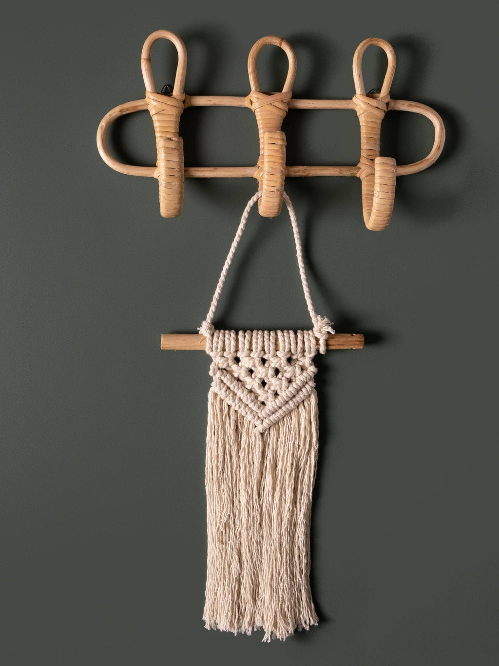 Rattan Wall Hanging Hooks