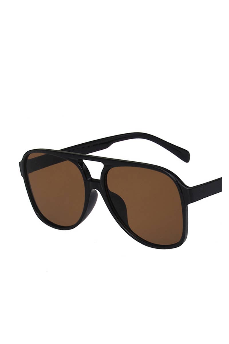 Vintage Double Bridge Aviator Sunglasses_CWASG0113