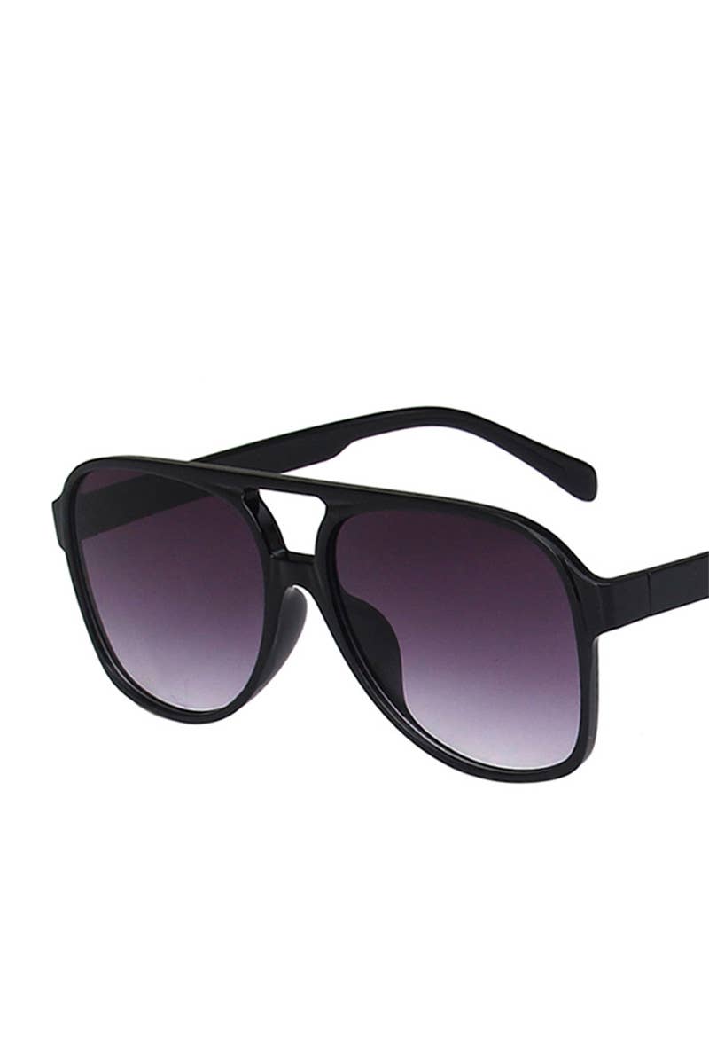 Vintage Double Bridge Aviator Sunglasses_CWASG0113