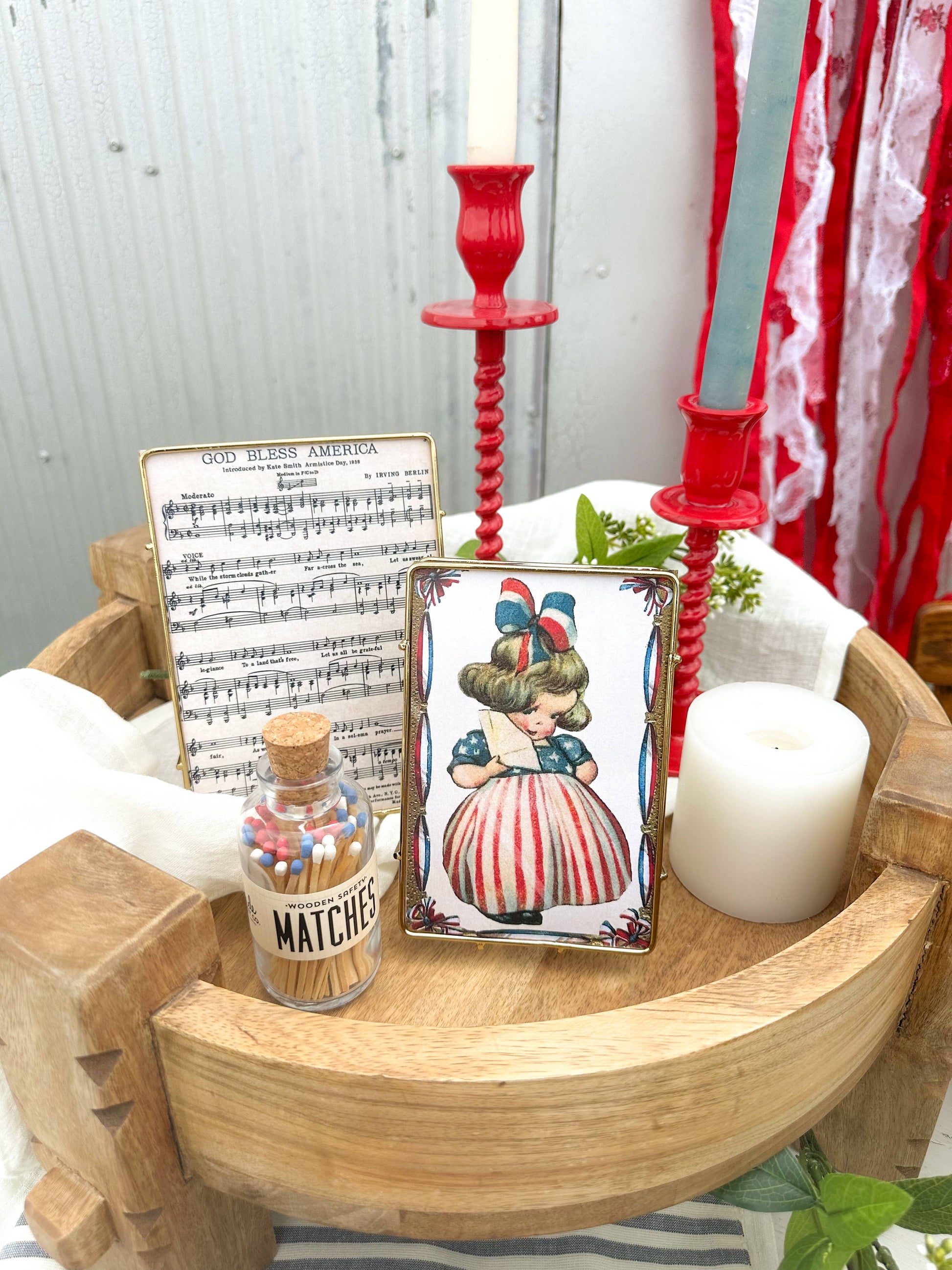 Industrial Photo Frame 4x6