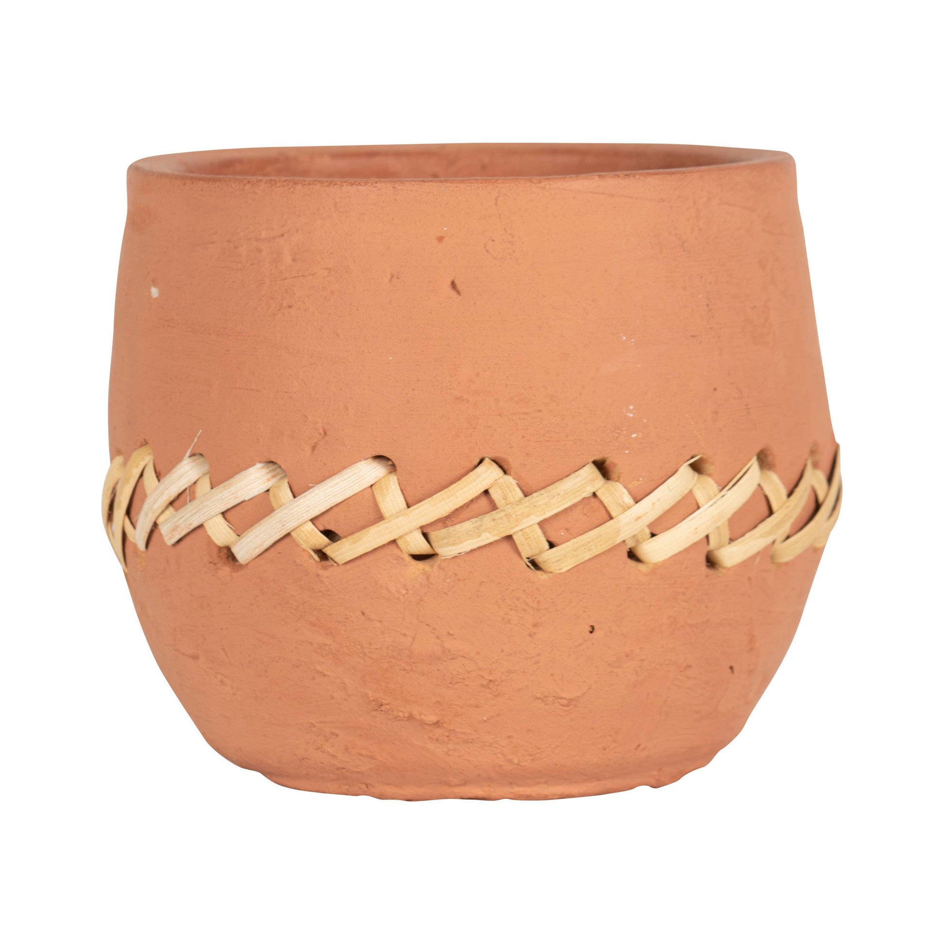 Mesa Terracotta Weave Planter