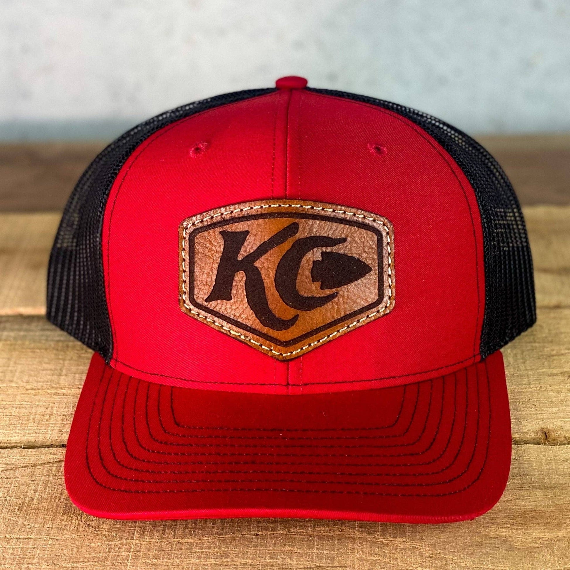 KC Inset - Richardson 112 Leather Patch Hat
