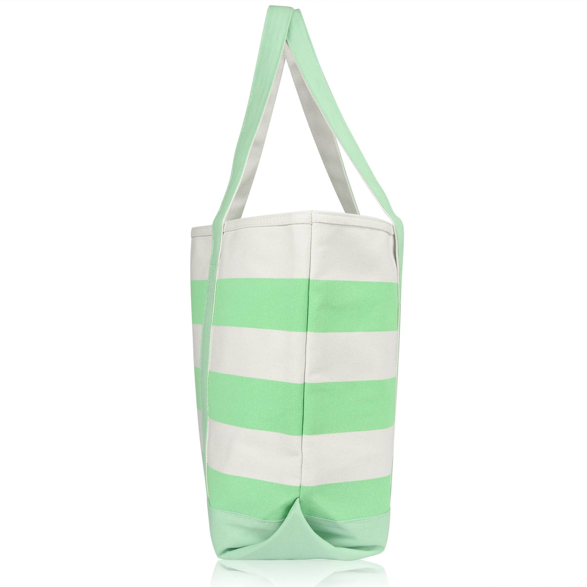 Dalix 23" Premium Striped Tote Bag