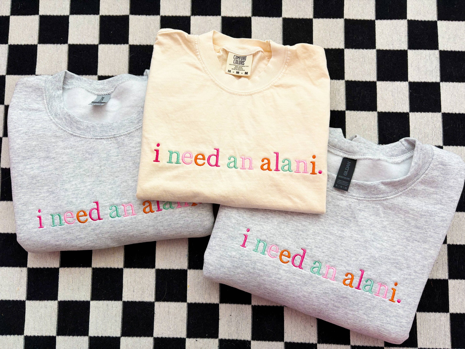 I need a drink Embroidered Tee | Trendy tee, summer tshirt