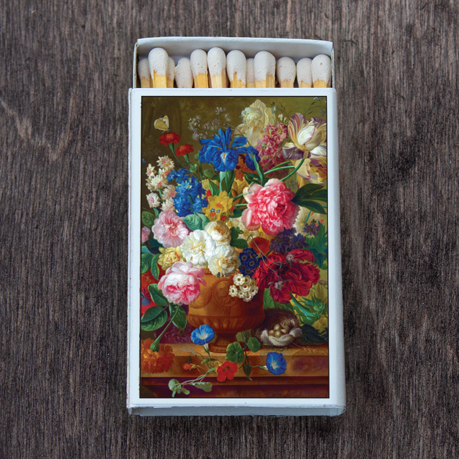 Matches • Flowers Arrangement • Home Decor for Candles