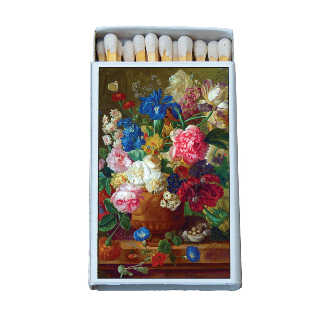 Matches • Flowers Arrangement • Home Decor for Candles