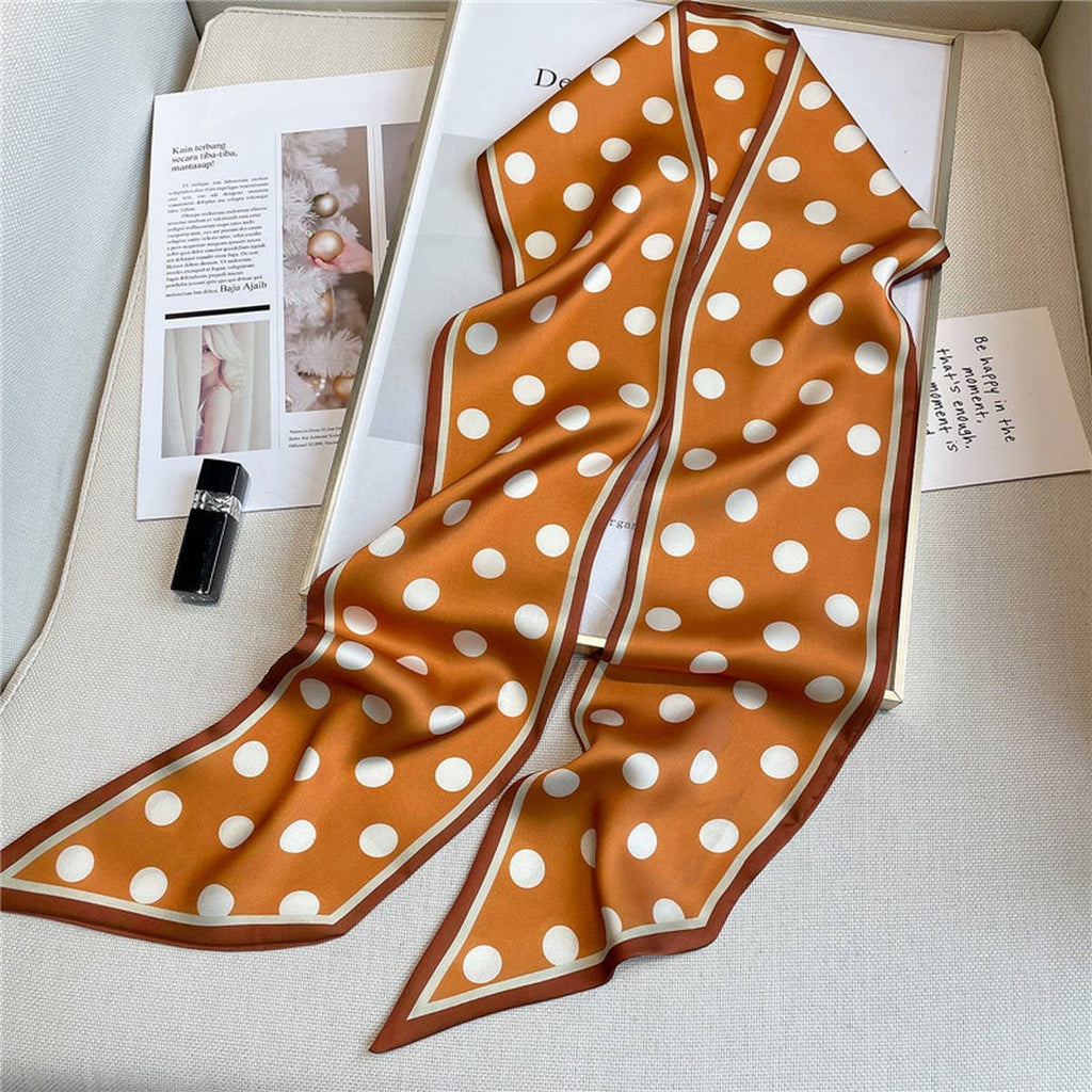 POLKA DOT HEAD SCARF