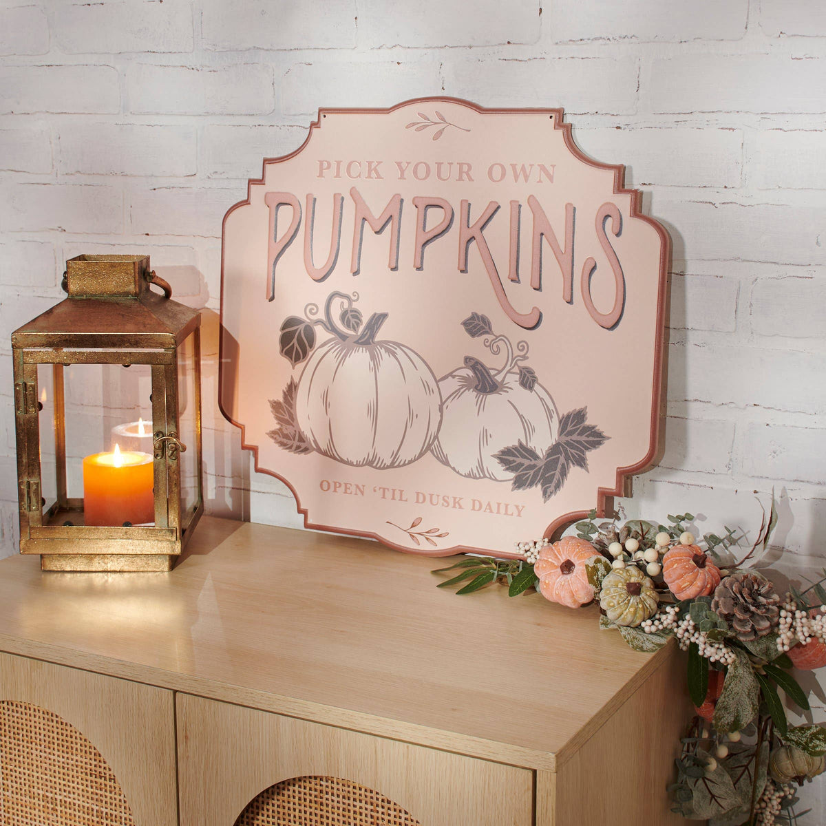 Pick Your Own Pumpkins Wall Decor