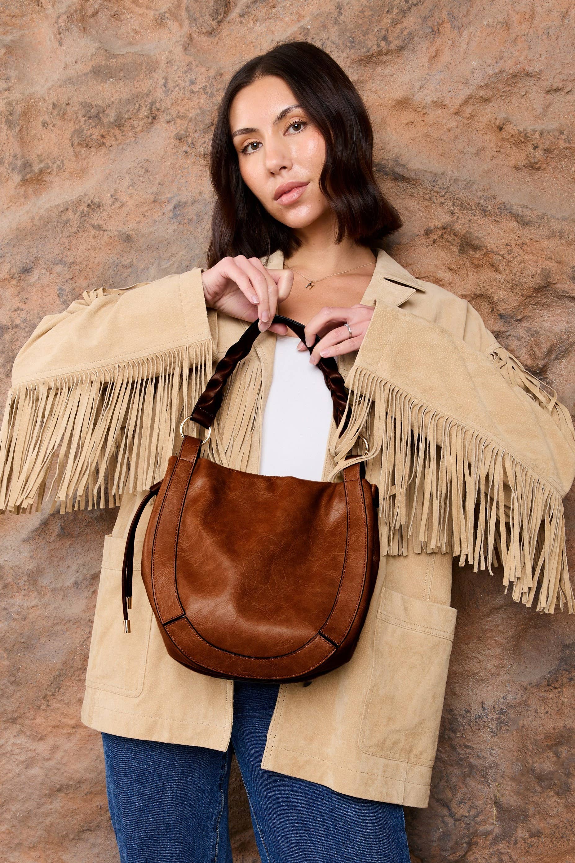 Rowan Paneled Bag