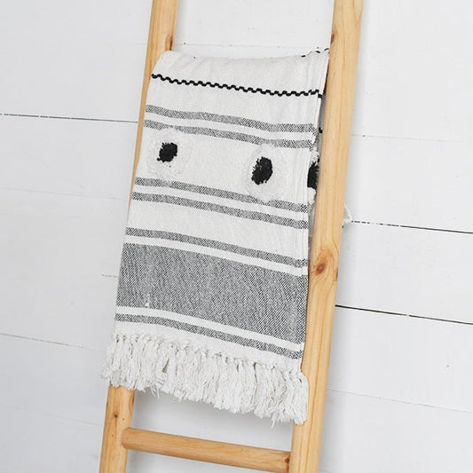 Dot Stripe Throw