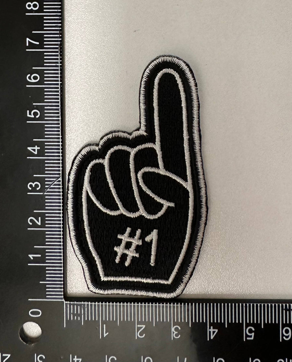 Fan finger, finger patch, fan patch, sports patch, game day